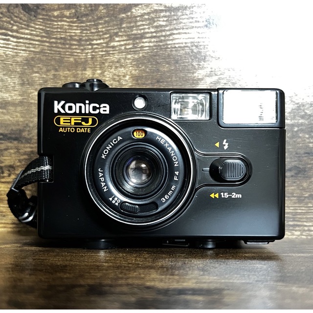 KONICA MINOLTA(コニカミノルタ)のフィルムカメラ　Konica EFJ 完動品 スマホ/家電/カメラのカメラ(フィルムカメラ)の商品写真