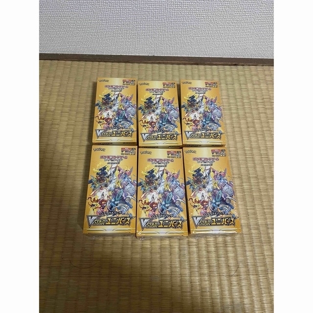 在庫あり/即出荷可】 vstarユニバース 6box シュリンク付 Box+デッキ+