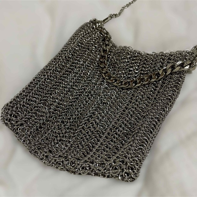 【Ameri VINTAGE】HEAVY CHAIN MESH BAG 8