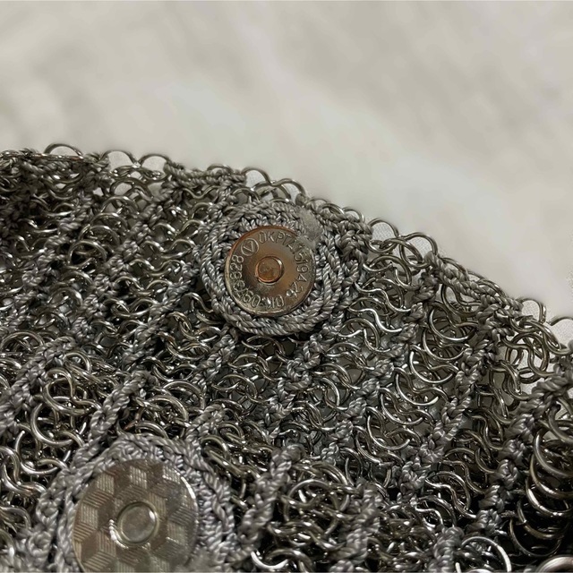 【Ameri VINTAGE】HEAVY CHAIN MESH BAG 7