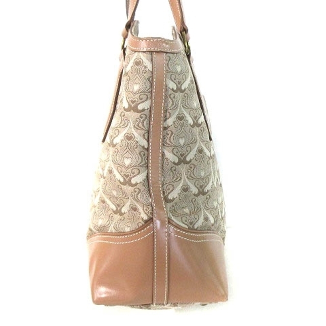 ANNA SUI(アナスイ)のアナスイ ANNA SUI トートバッグ ショルダー キャンバス ベージュ レディースのバッグ(トートバッグ)の商品写真