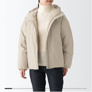 ムジルシリョウヒン(MUJI (無印良品))の【無印良品】再生ポリエステル水を弾くダウンジャケット(ダウンジャケット)