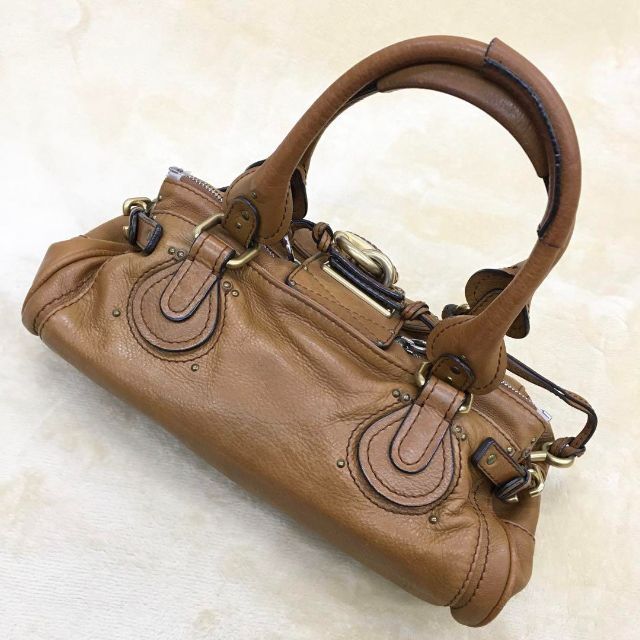 Chloe - クロエ パディントン バンドバッグ カデナ 錠前 鍵 保存袋付き