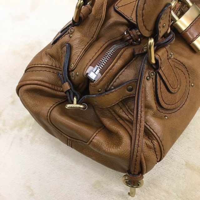 Chloe - クロエ パディントン バンドバッグ カデナ 錠前 鍵 保存袋付き