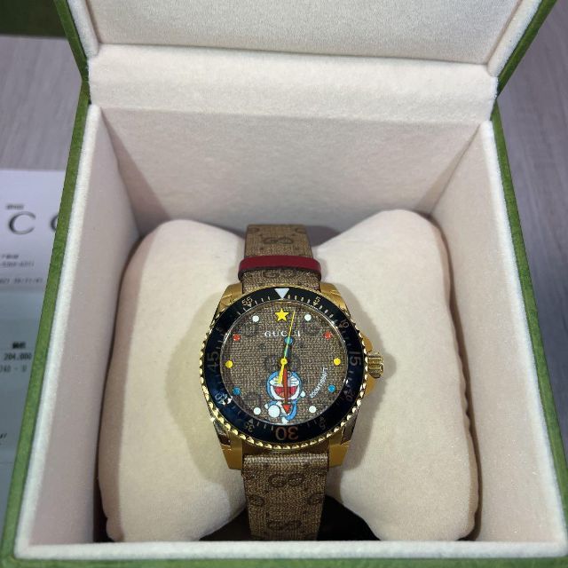 ≪超目玉★12月≫ Gucci - GUCCI ドラえもん コラボ 限定 時計 正規品 腕時計 ≪超目玉★12月≫ Gucci - GUCCI ドラえもん コラボ 限定 時計 正規品 腕時計
