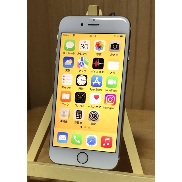 ◯美品◯ iPhone 6s 64GB ゴールド SIMフリー バッテリー77%の通販 by ...