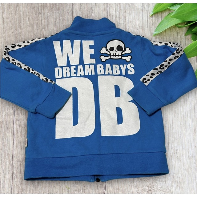 DREAMBABYS(ドリームベイビーズ)のドクロ柄パーカー☆ドリームベビーズ★DREAMBABYS キッズ/ベビー/マタニティのキッズ服男の子用(90cm~)(ジャケット/上着)の商品写真