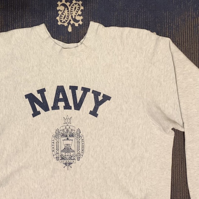 90's CHAMPION NAVY SWEAT MADE IN USA