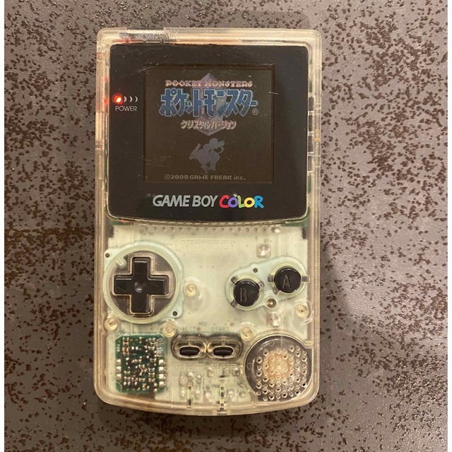ゲームボーイ - ゲームボーイカラー クリア 本体 カセット ゲームボーイ - ゲームボーイカラー クリア 本体 カセット