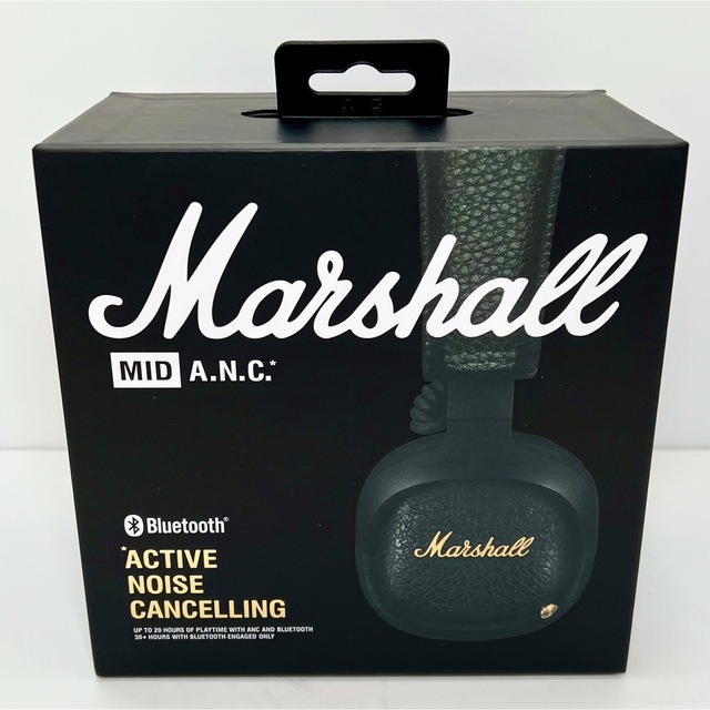 新品未開封】Marshall MID ANC Black - ヘッドフォン/イヤフォン