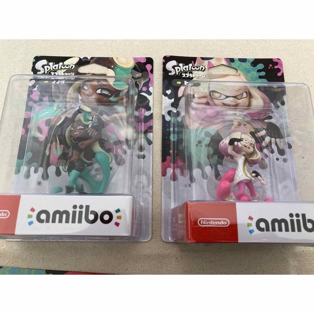 アミーボ amiibo スプラトゥーン ヒメイイダ \u0026 アオリホタル\u0026タコセット