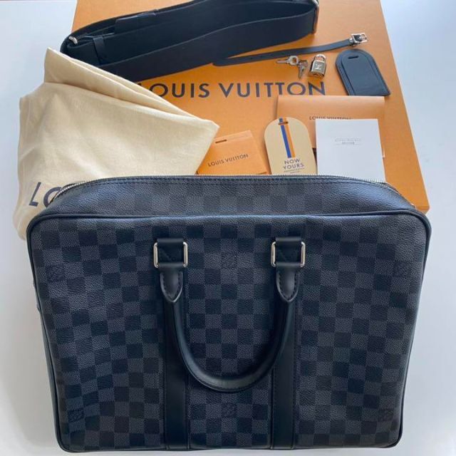 大人気新作 LOUIS ビジネスバッグ ダミエ ルイヴィトン 超美品