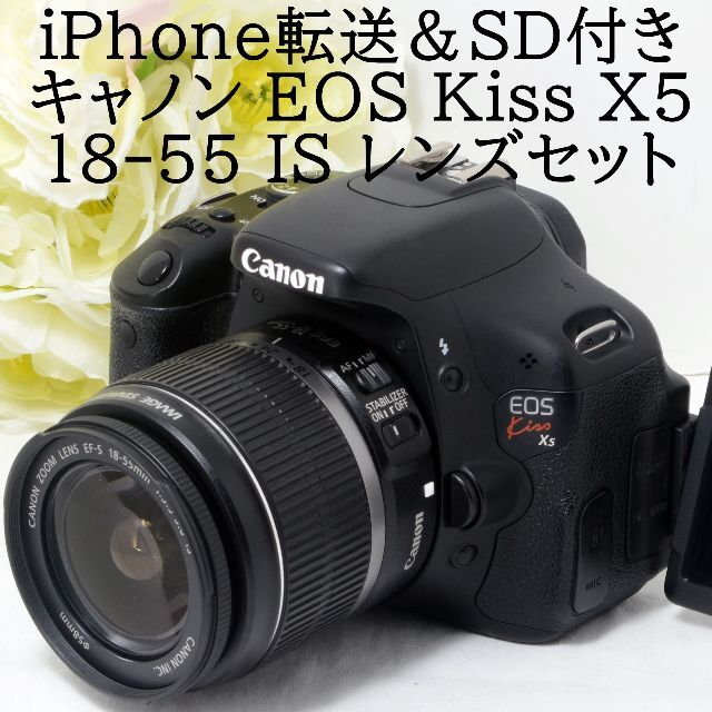 低価超激安】 Canon EOS KISS X5 標準レンズ(EF S18-55)付 UWgMb-m21736326491 