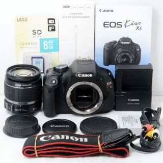 Canon - ☆iPhone転送&自撮り☆Canon キャノン EOS Kiss X5 ISの通販