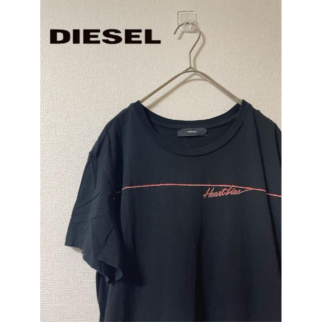 DIESEL(ディーゼル)のDIESEL ディーゼル Heart line Tシャツ メンズのトップス(Tシャツ/カットソー(半袖/袖なし))の商品写真