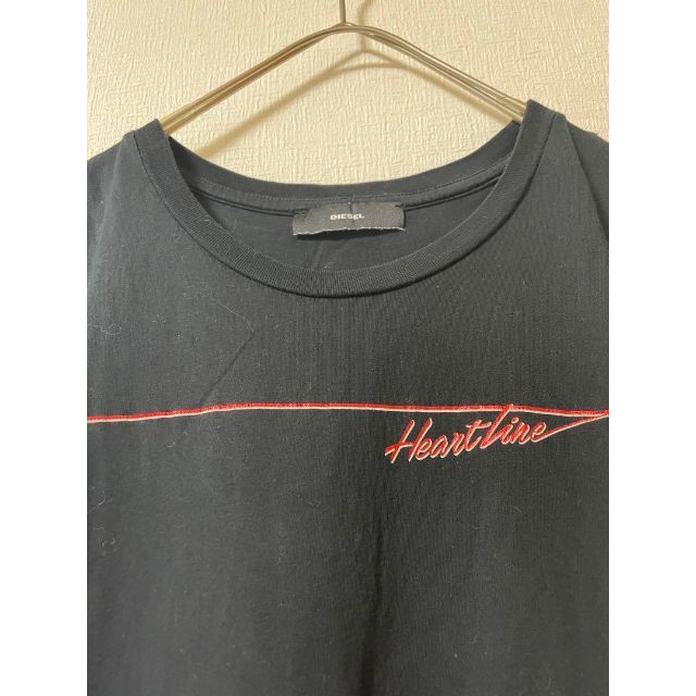 DIESEL(ディーゼル)のDIESEL ディーゼル Heart line Tシャツ メンズのトップス(Tシャツ/カットソー(半袖/袖なし))の商品写真