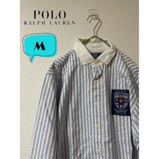 ポロラルフローレン(POLO RALPH LAUREN)のPOLO Ralph Lauren ストライプ　オックスフォードシャツ　M(シャツ)