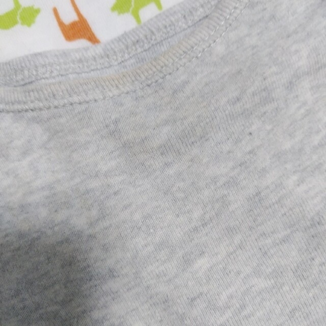 H&M(エイチアンドエム)のOLDNAVY・OSH KOSH・赤ちゃん本舗長袖ロンパース4点セット キッズ/ベビー/マタニティのベビー服(~85cm)(ロンパース)の商品写真
