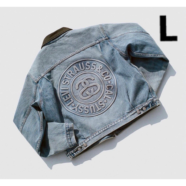 福袋セール】 STUSSY - L□STÜSSY & LEVI'S EMBOSSED JACKET Gジャン
