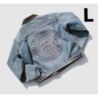 ステューシー(STUSSY)のL■STÜSSY & LEVI'S EMBOSSED JACKET(Gジャン/デニムジャケット)