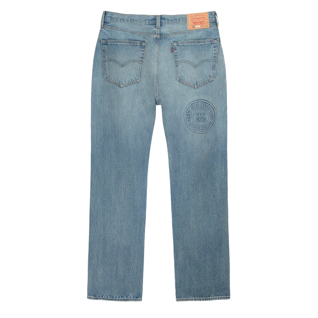 STUSSY & LEVI'S EMBOSSED 501 JEAN 30