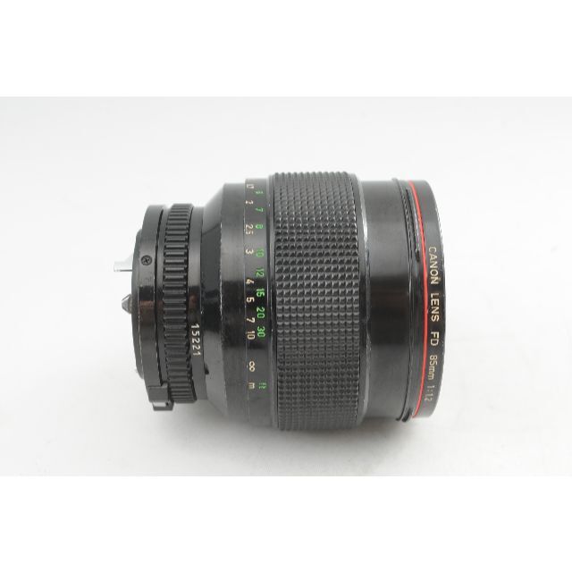 Canon(キヤノン)の★激レア！超美品★ CANON NEW FD 85mm F1.2 L♪ 完動品 スマホ/家電/カメラのカメラ(レンズ(単焦点))の商品写真