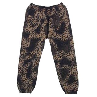 シュプリーム(Supreme)のSupreme シュプリーム パンツ 21SS Bleached Leopard Sweat Pants ブリーチド レオパード スウェット パンツ ライトブラウン系 ブラック系 M【極上美品】【中古】(その他)