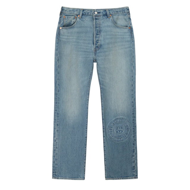 STUSSY(ステューシー)の36■STUSSY & LEVI'S EMBOSSED 501 JEAN メンズのパンツ(デニム/ジーンズ)の商品写真