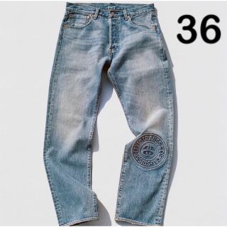 ステューシー(STUSSY)の36■STUSSY & LEVI'S EMBOSSED 501 JEAN(デニム/ジーンズ)