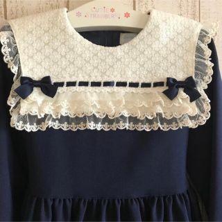 Used★シャーリーテンプル★フォーマルワンピース(120)卒園式入学式
