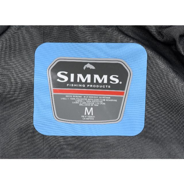 Simms★シムス Transom Gore-Tex ジャケット size:M スポーツ/アウトドアのフィッシング(ウエア)の商品写真