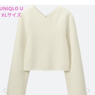 ユニクロ(UNIQLO)の試着のみ　Uniqlo U コットンカシミアラグランスリーブ　XL(ニット/セーター)