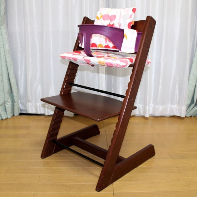 美品 STOKKE ストッケトリップトラップチェア◆ベビーガード◆ノルウェー◆