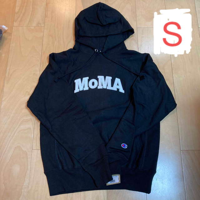 MOMA Champion Hoodie Black S | hartwellspremium.com