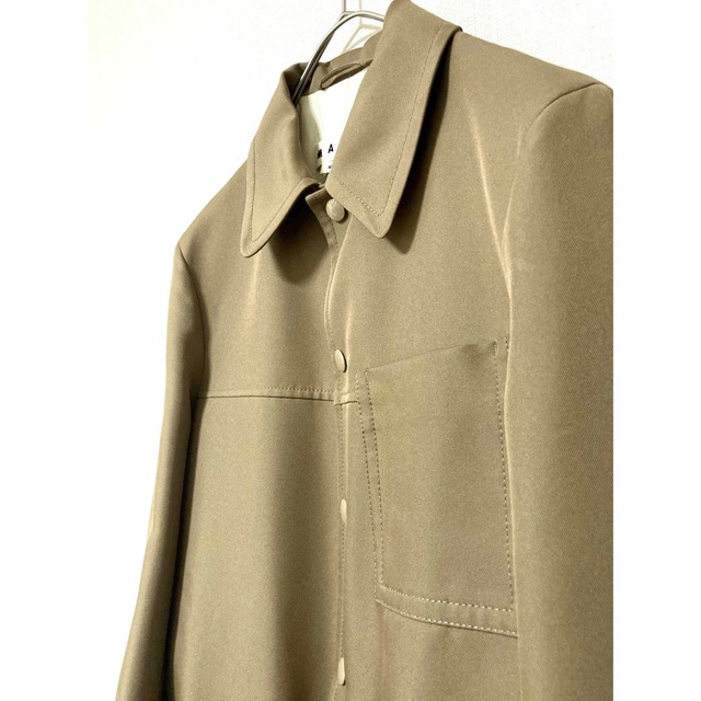 マルニ marni ジャケット ブルゾン メンズ ベージュ 44 ポリエステル-