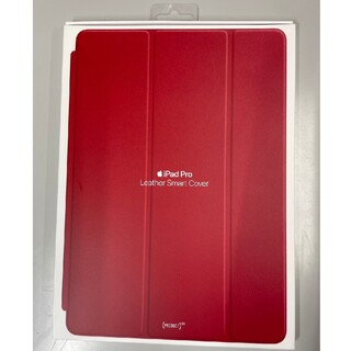 アップル(Apple)の【純正】　iPadPro　10.5インチ　LeatherSmartCover(iPadケース)