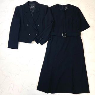 トウキョウソワール(TOKYO SOIR)の美品♪東京ソワール ブラックフォーマル　喪服　ワンピーススーツ(礼服/喪服)