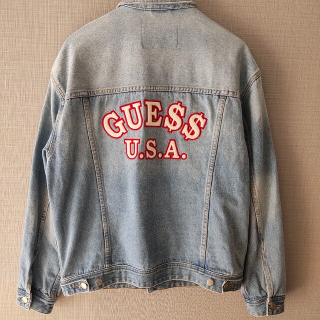 【希少、美品】GUESS×A$AP Rocky デニムジャケット S | フリマアプリ ラクマ