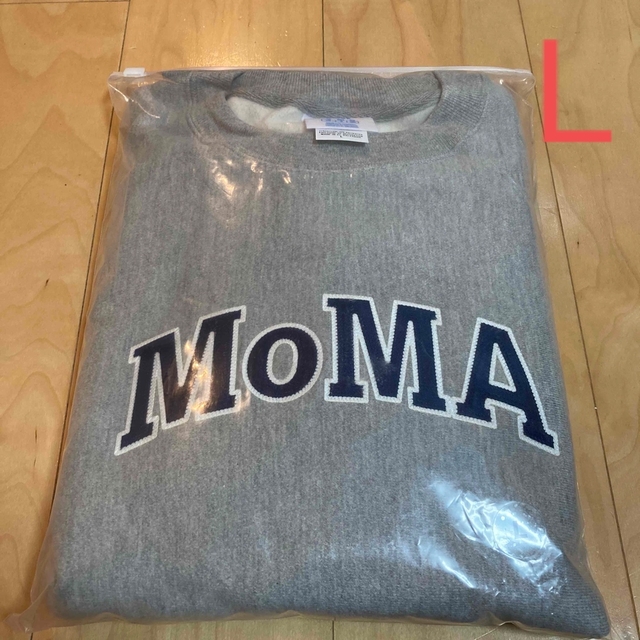 MOMA Champion Crewneak Oxford Grey L