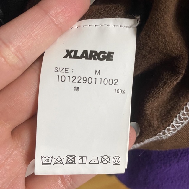 XLARGE(エクストララージ)のXLARGE ロンT ロングTシャツ　ブラウン メンズのトップス(Tシャツ/カットソー(七分/長袖))の商品写真