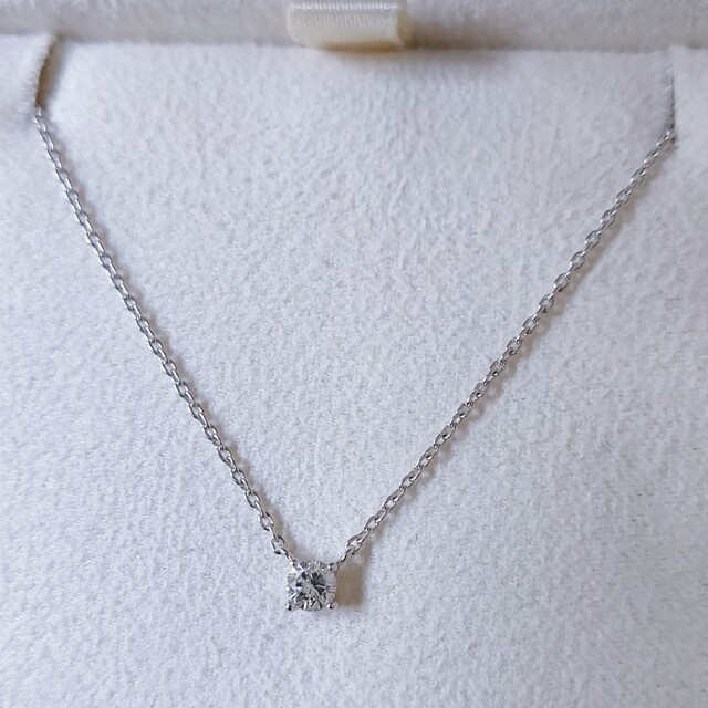 コーフル ヴァンドーム青山 ダイヤモンド キャトル ネックレス Pt950
