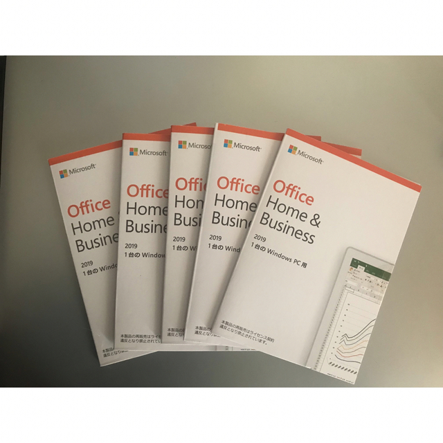 PC周辺機器office 2019 Home & Business　【新品未開封】5枚