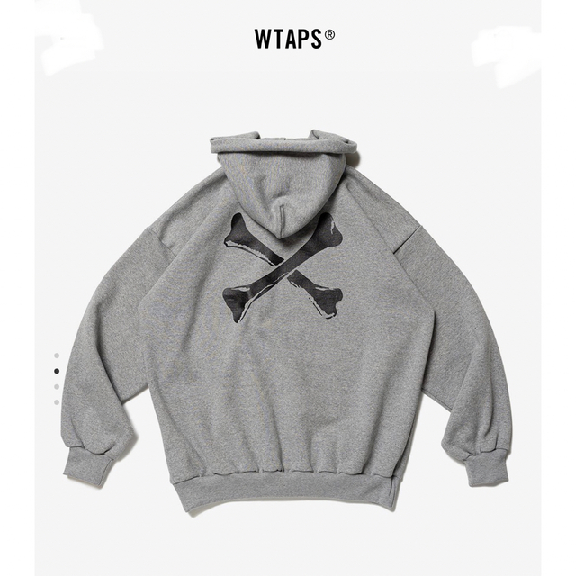 WTAPS 2022FW CROSS BONES HOODY NAVY MサイズCOLO