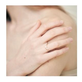 エテ(ete)のles bon bon  ルボンボン　dewdrop ring  リング　指輪(リング(指輪))