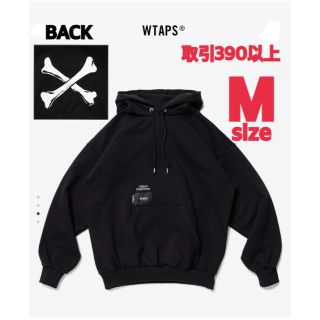 ダブルタップス(W)taps)のWTAPS 22FW CROSS BONES HOODY BLACK Mサイズ(パーカー)