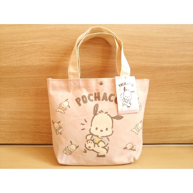 ポチャッコ新品*トートバッグ*未使用カバン*送料無料レディース*綿SANRIO 10