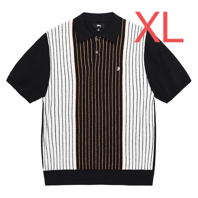 STUSSY - STUSSY 23SS TEXTURED SS POLO SWEATERの通販 by keen shop ...