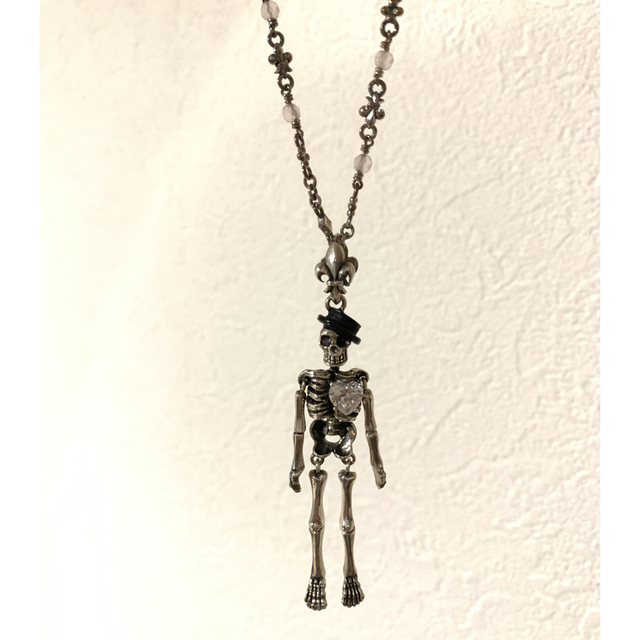 パトリックコックス ネックレストップ ガイコツ 4