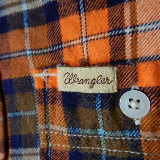 Wrangler(ラングラー)のo6005　ラングラー　ショコ　ラフィネ　ローブ　ネルシャツ　ワンピース レディースのワンピース(その他)の商品写真