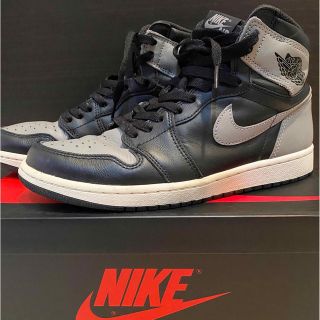 ナイキ(NIKE)のNIKE AIR JORDAN 1 RETRO HIGH OG SHADOW(スニーカー)